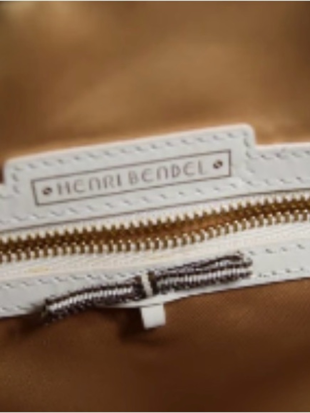 Henri Bendel W 57th Uptown Satchel Python Embossed yellow and black leather NWOT - Picture 5 of 11